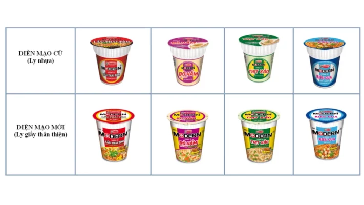 Acecook sử dụng ly giấy: Một bước tiến mới cho tương lai bền vững